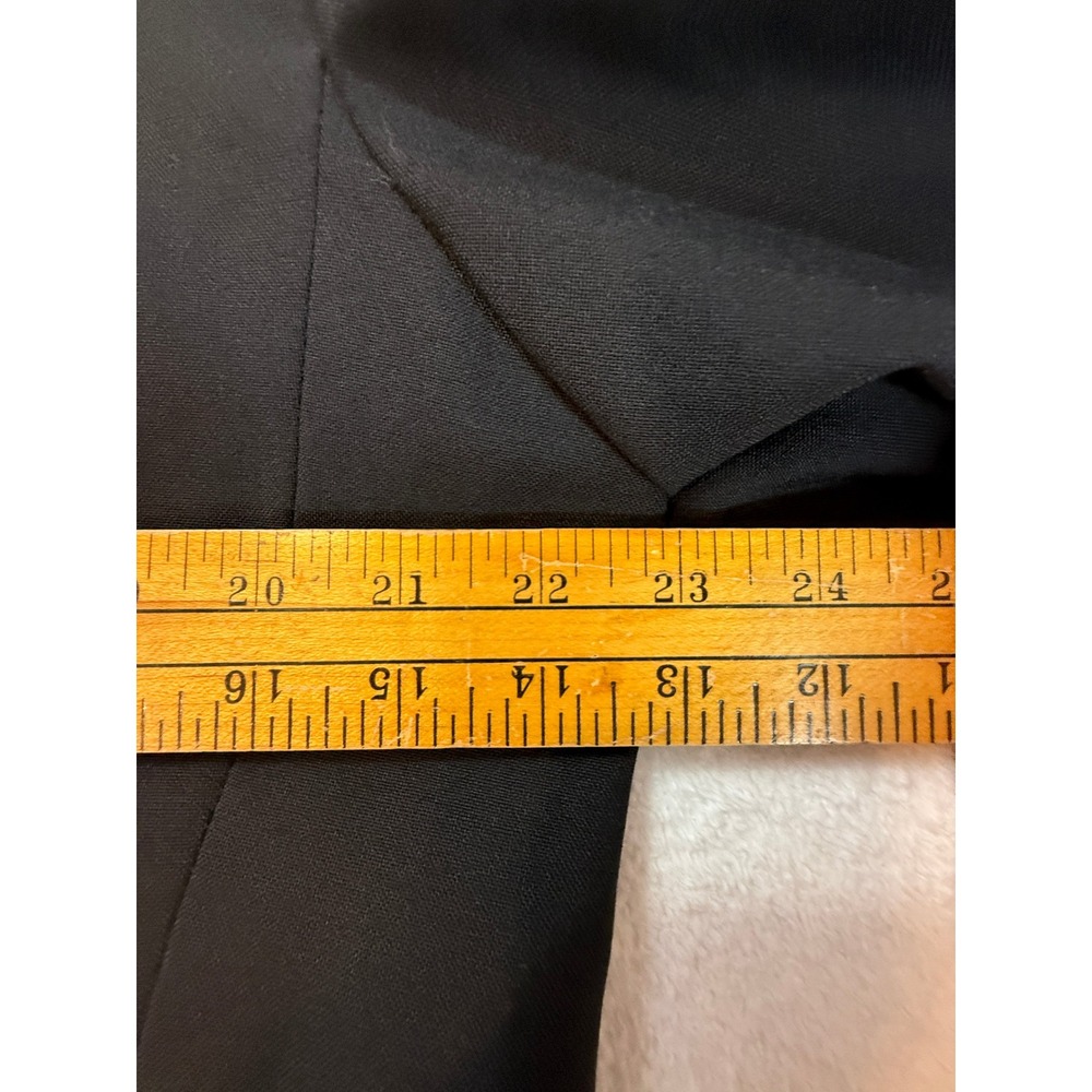 Chaps Ralph Lauren Mens Black Tuxedo Jacket Satin Peak Lapel Blazer 43L USA Made - Picture 11 of 11